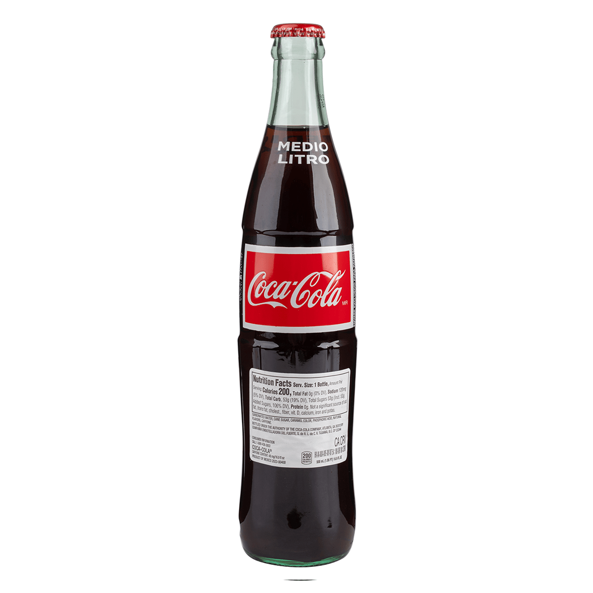 Get Coca Cola Mexican Soda Glass Bottle 500 ml Delivered | Weee