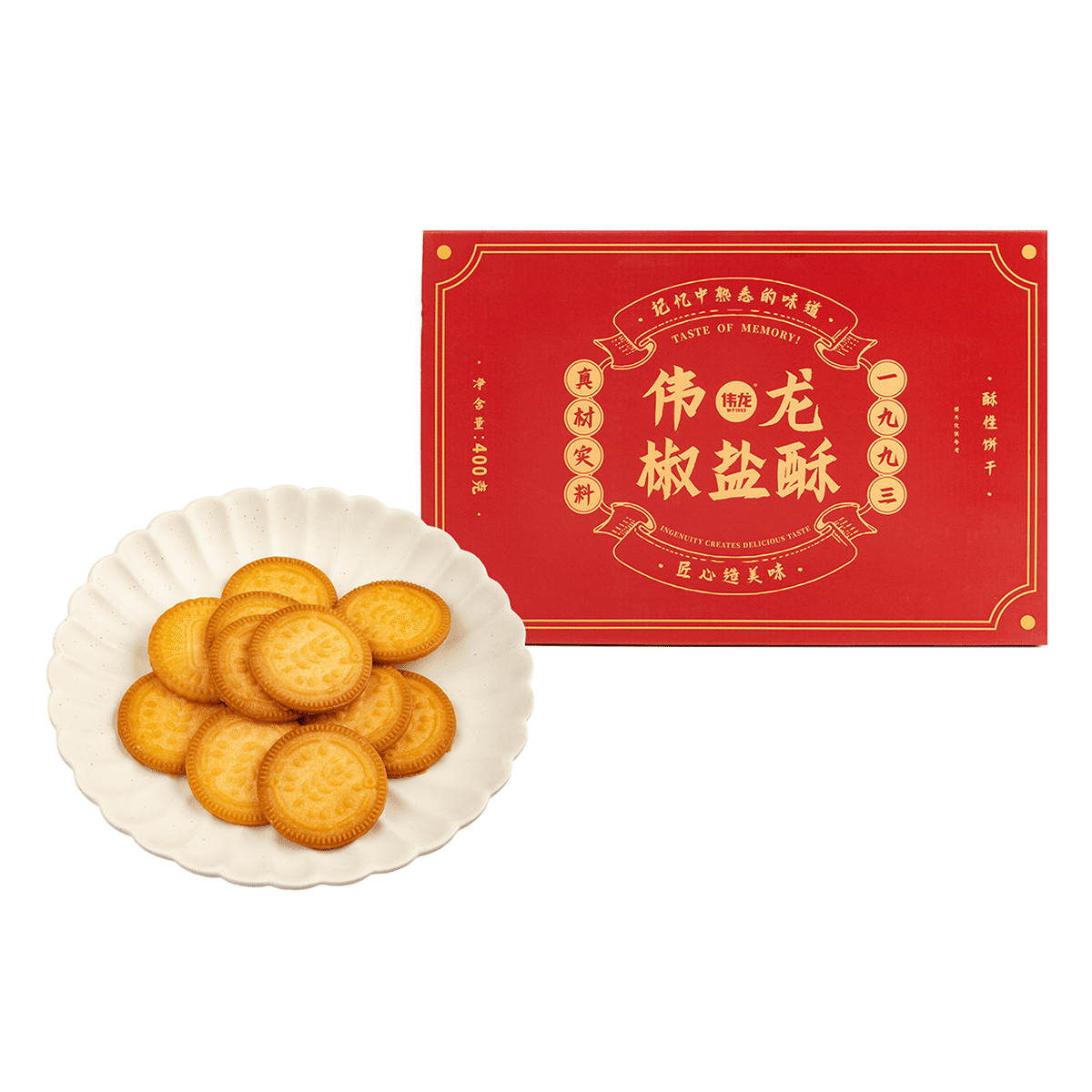 V-Loong Spiced Salt Biscuits 400 g