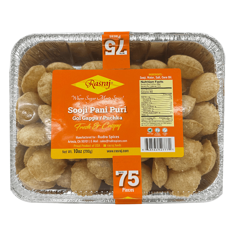 Rasraj Sooji Pani Puri/Golgappa/Puchka 290 g 290 g