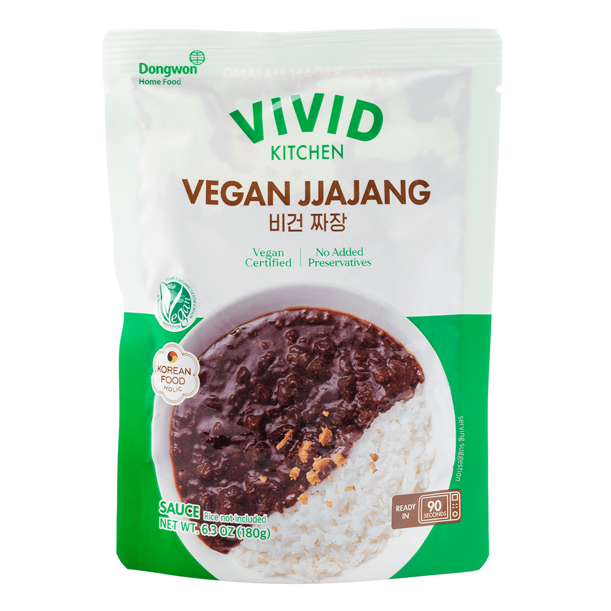 VIVID Kitchen Vegan Jjajang 6.3 oz*36 pack