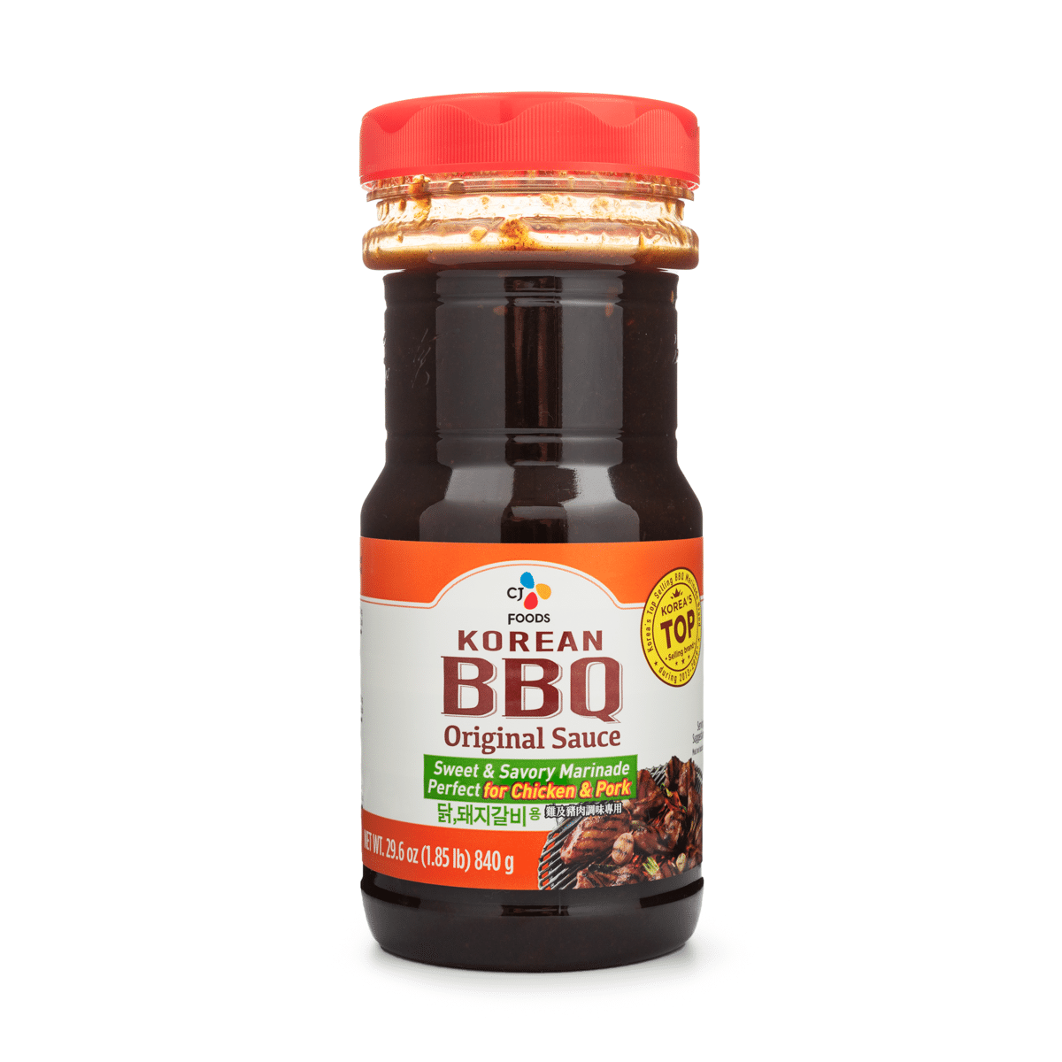 CJ BBQ Sauce Chicken and Pork Marinade 840 g