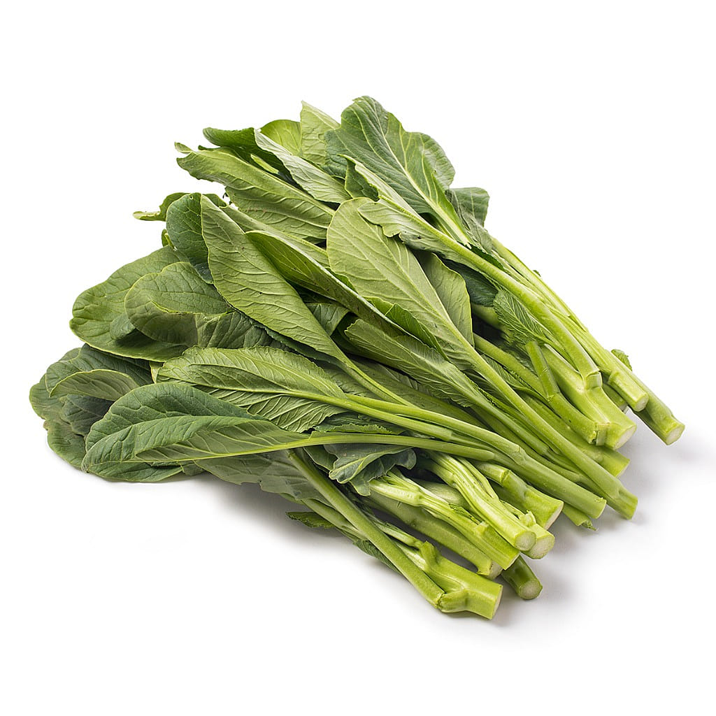 Brotos tenros de couve chinesa 1 lb