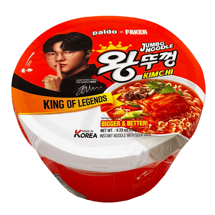 Paldo บะหมี่กิมจิขนาดจัมโบ้