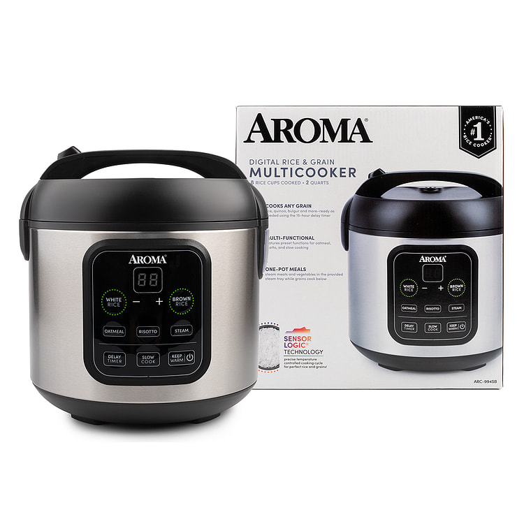 Multicooker Digital Aroma 2Qt/8 Copos (Cozido) ARC-994SB 1 each