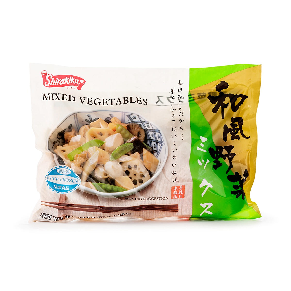 Shirakiku 냉동 모듬 야채 1 파운드