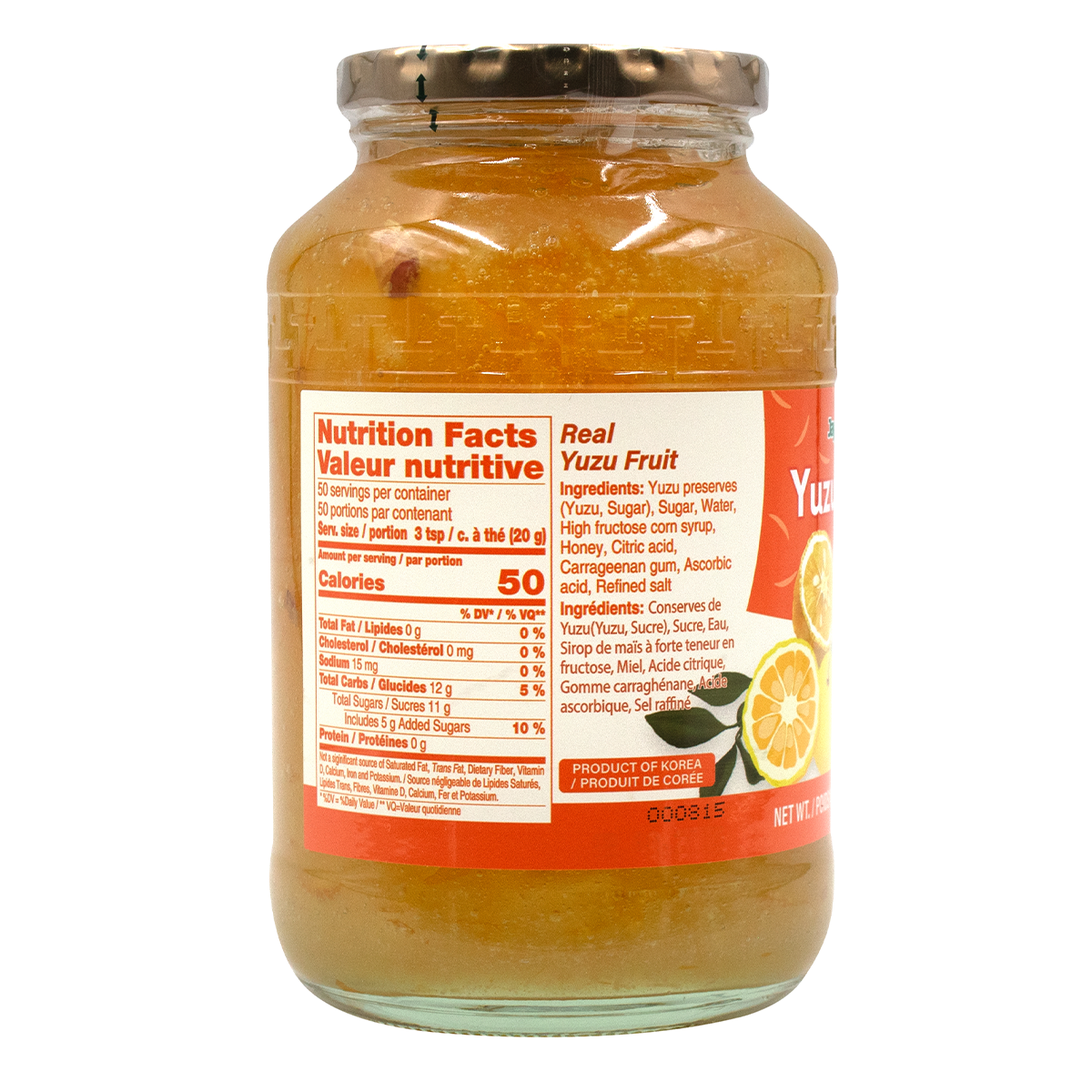 Get Jayone Honey Yuzu Tea Marmalade 2.2 lb Delivered | Weee! Asian