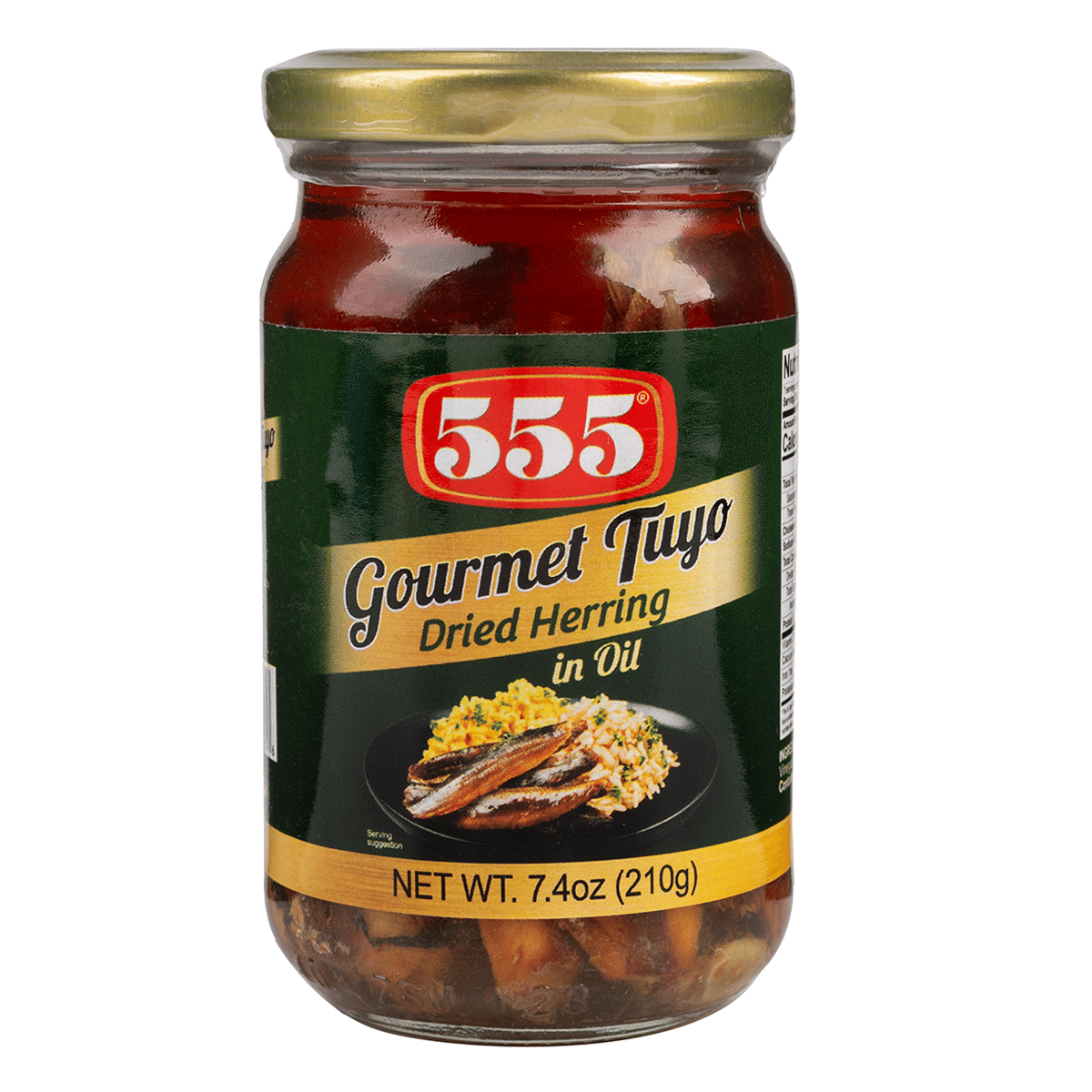 Tuyo Gourmet em Óleo Engarrafado 555 7.04 oz