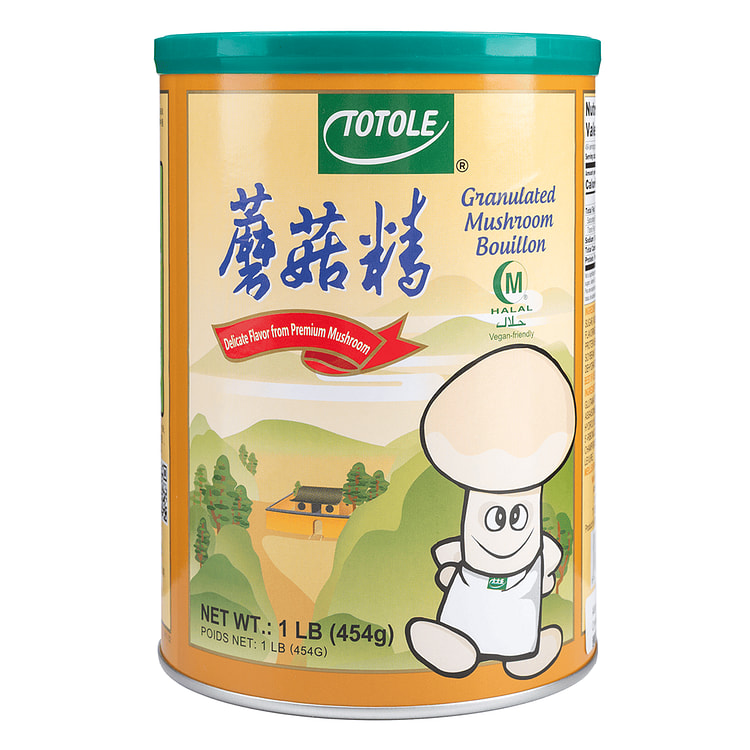 TOTOLE GRANULATED MUSHROOM BOUILLON 1lb/20 1 lb