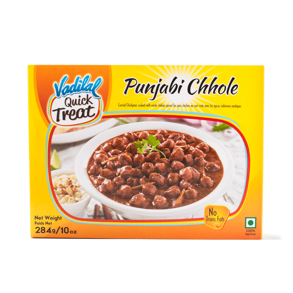 Punjabi Chhole Vadilal Congelado 284 grama(s)