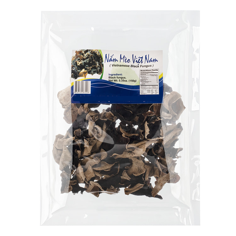 Vietnamese Black Fungus (Woodear Mushroom)