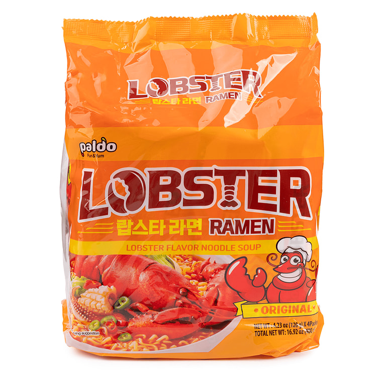 八道 龙虾方便面 120 克*4 包