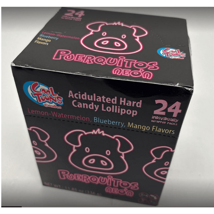 Cool Toons Candy Lollipop Individually wrapped assorted flavors 11.85 oz