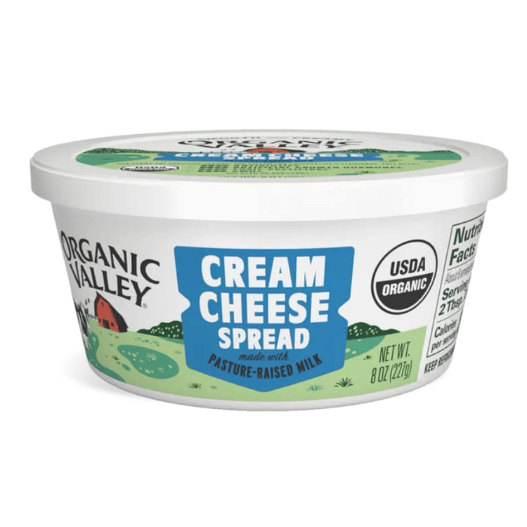 Organic Valley Organic Cream Cheese Spread 8 oz