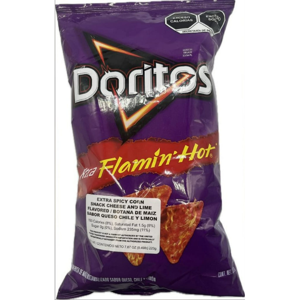 Doritos Xtra Flamin Hot 7.87 oz