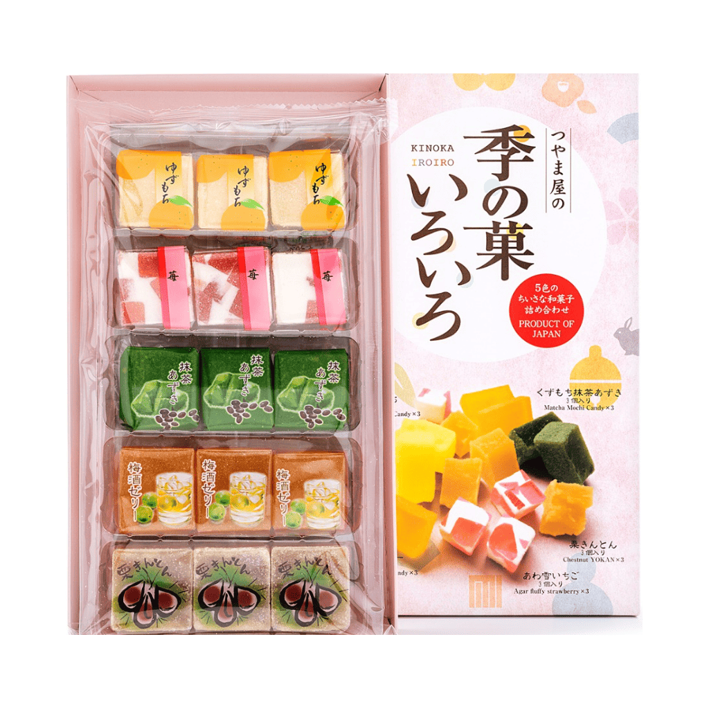 Get Tsuyamaya Kinoka Iroiro Agar Jelly 12.27 oz Delivered | Weee