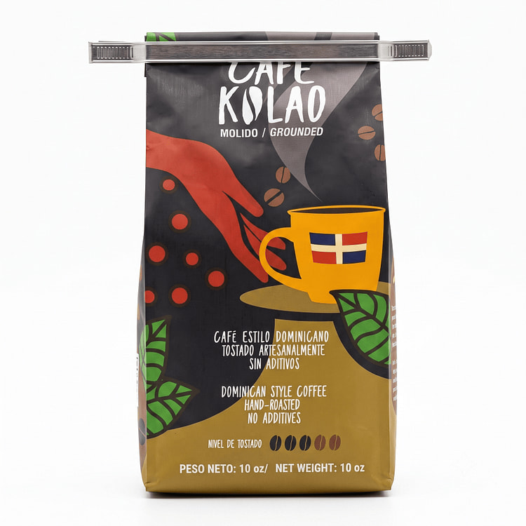 Café Kolao Café Dominicano Moído 10 oz