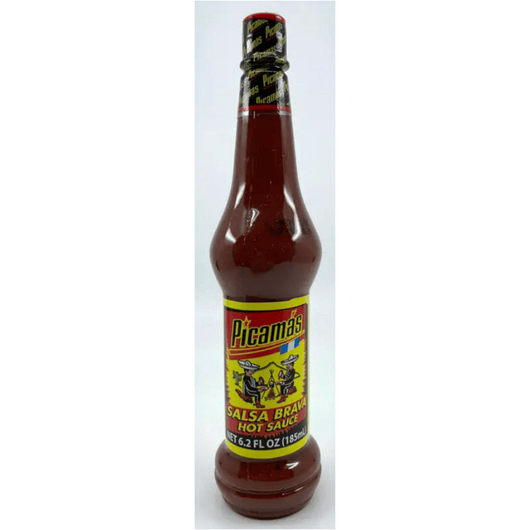 Picamas Red Hot Sauce Small Bottle 6.2 oz (min 2)