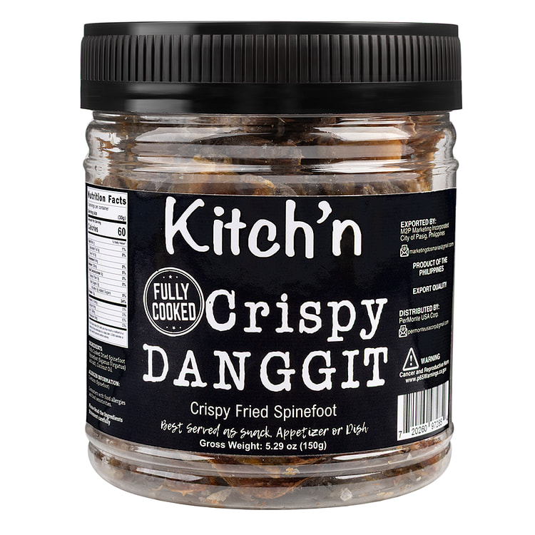 Kitch'n Crispy Fried Danggit (Spine-foot) Fully Cooked 150 克