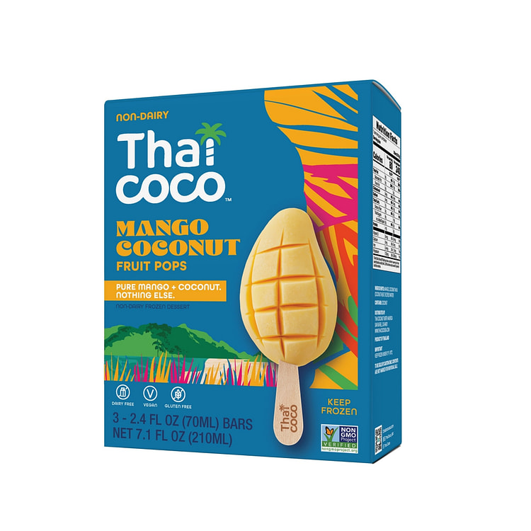Thai Coco 芒果椰子口味雪糕 3支装 7.1 盎司