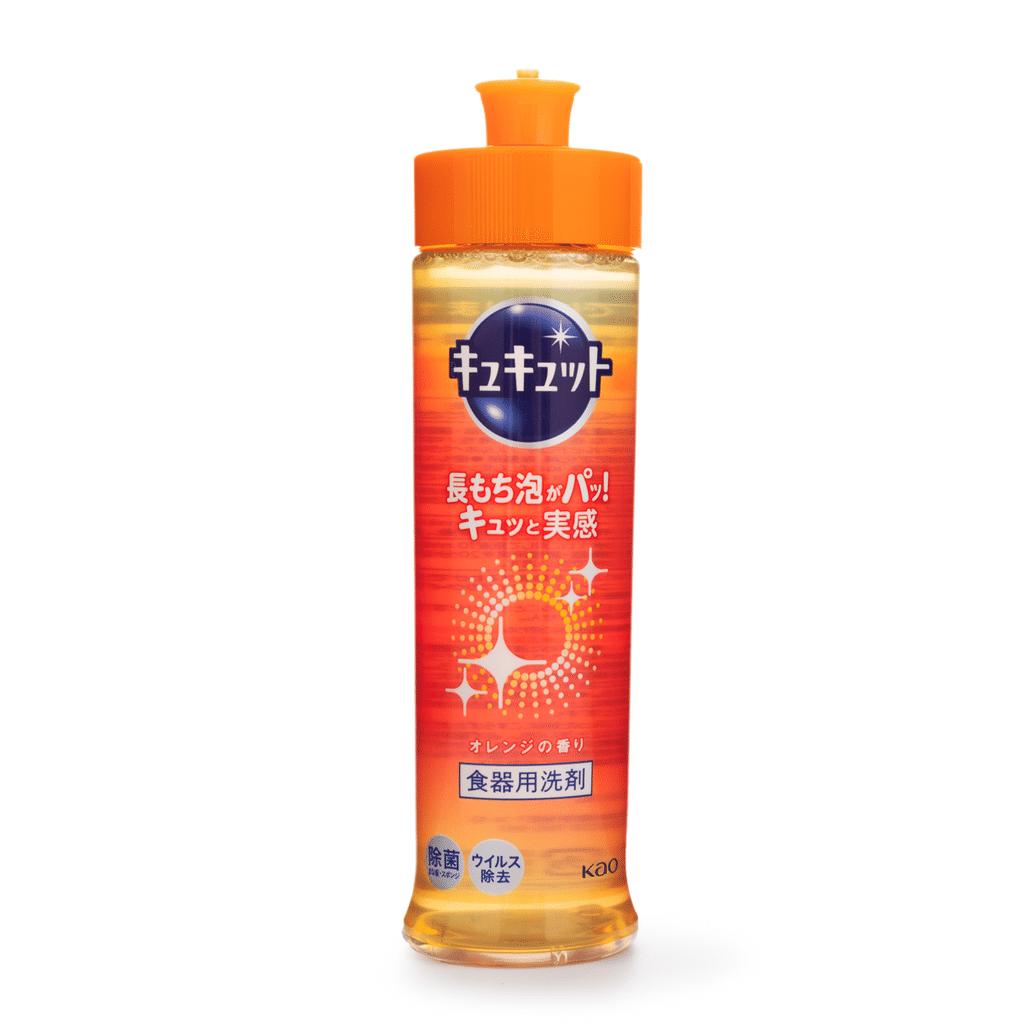 Kao商品 花王Kao Cucuti果蔬餐具洗洁精橙子香味220 毫升- Weee!