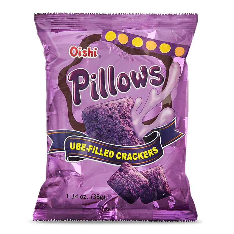 Oishi Ube Pillow Small 38 g (min 4)
