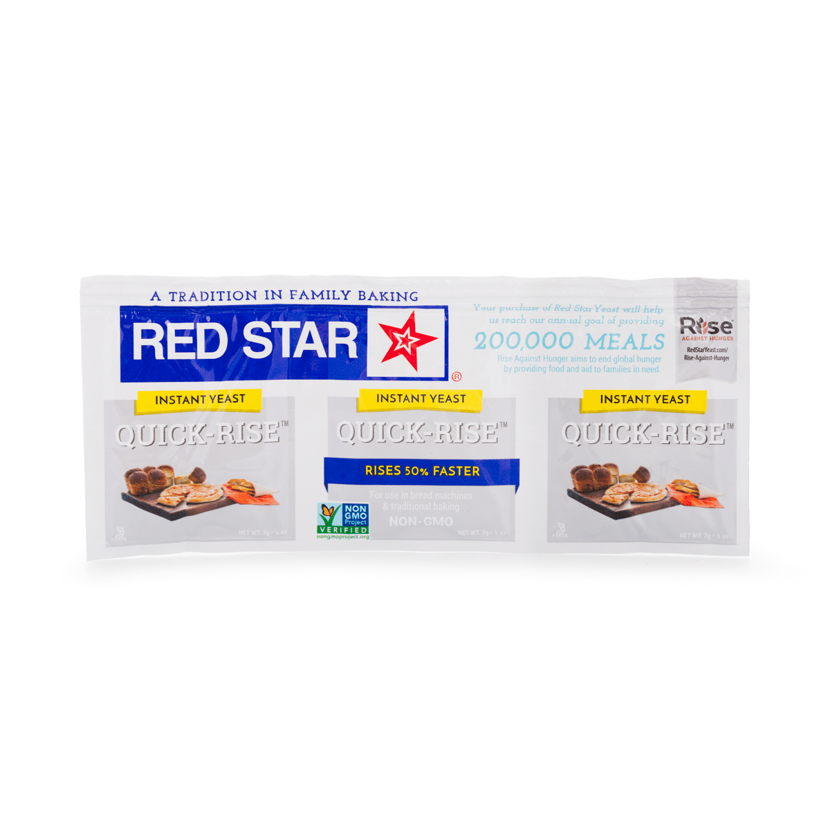 Fermento de Crescimento Rápido Red Star 7 grama(s)*3 pacotes