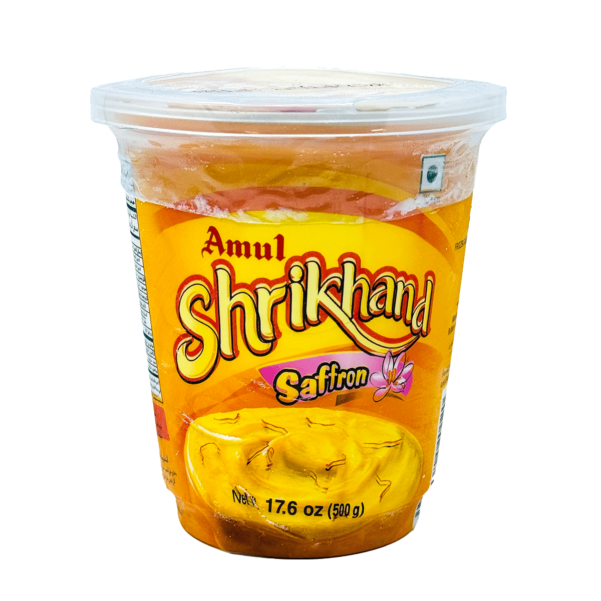 Amul Shrikhand Saffron, Frozen 500 g