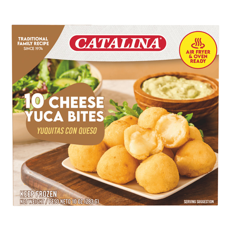 Bolinhos de Mandioca com Queijo Catalina 10 oz