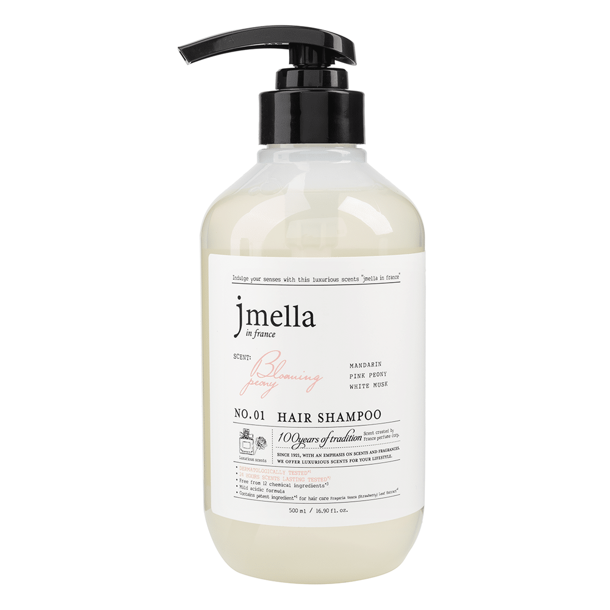 JMELLA In France Blooming Peony Perfume Hair Shampoo 500ml 500 밀리리터