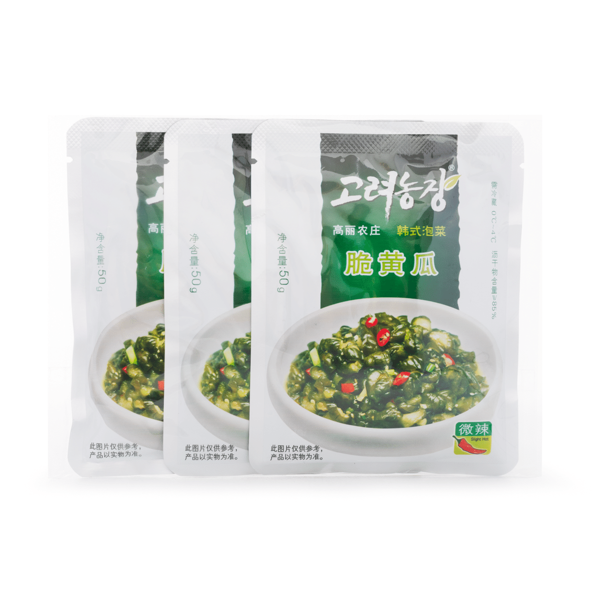 GaoLiNongZhuang Sliced Cucumber 50gx3pack 150 g