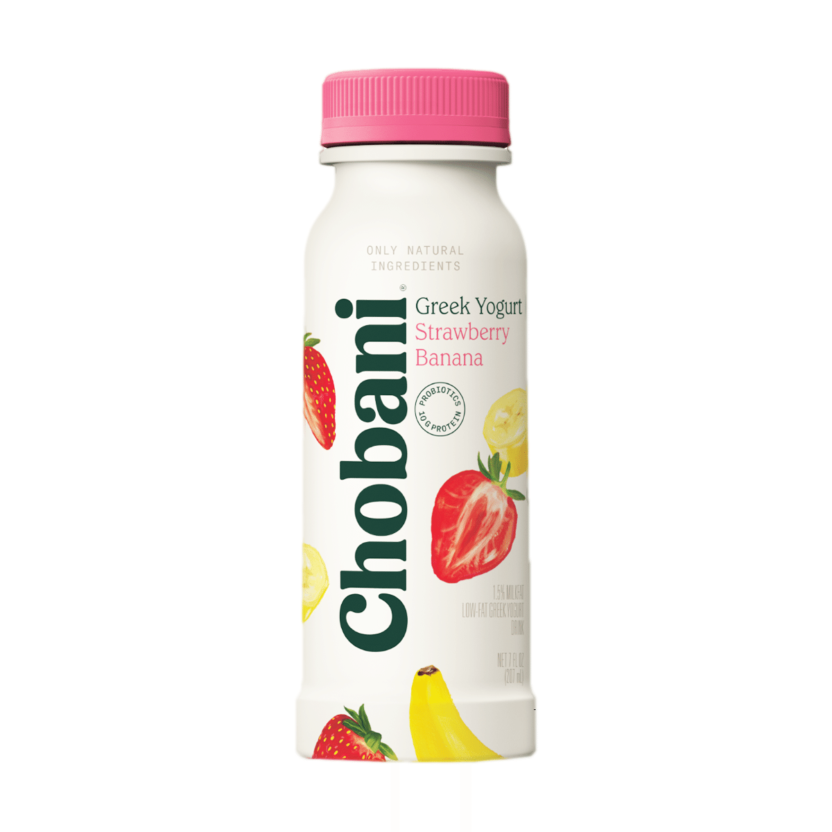 Chobani Strawberry Banana Drink 7 oz