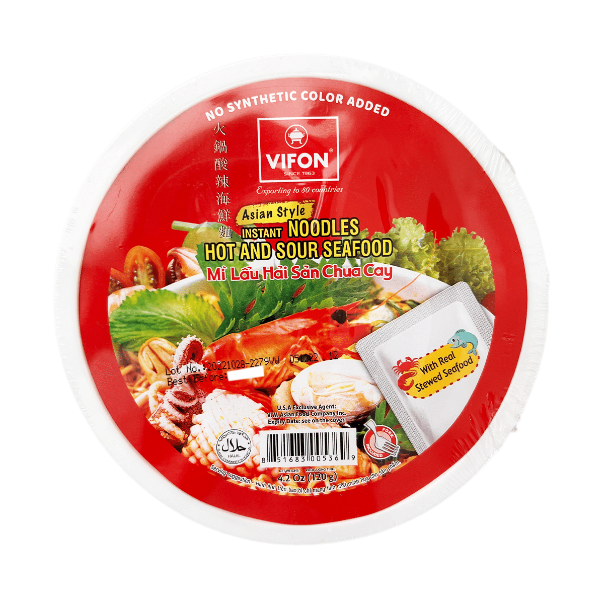 Mì Lẩu Thái Hải Sản Vifon 4.2 oz