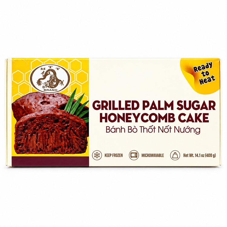 MTT Grilled Palm Sugar Honeycomb Cake, Frozen 14 oz