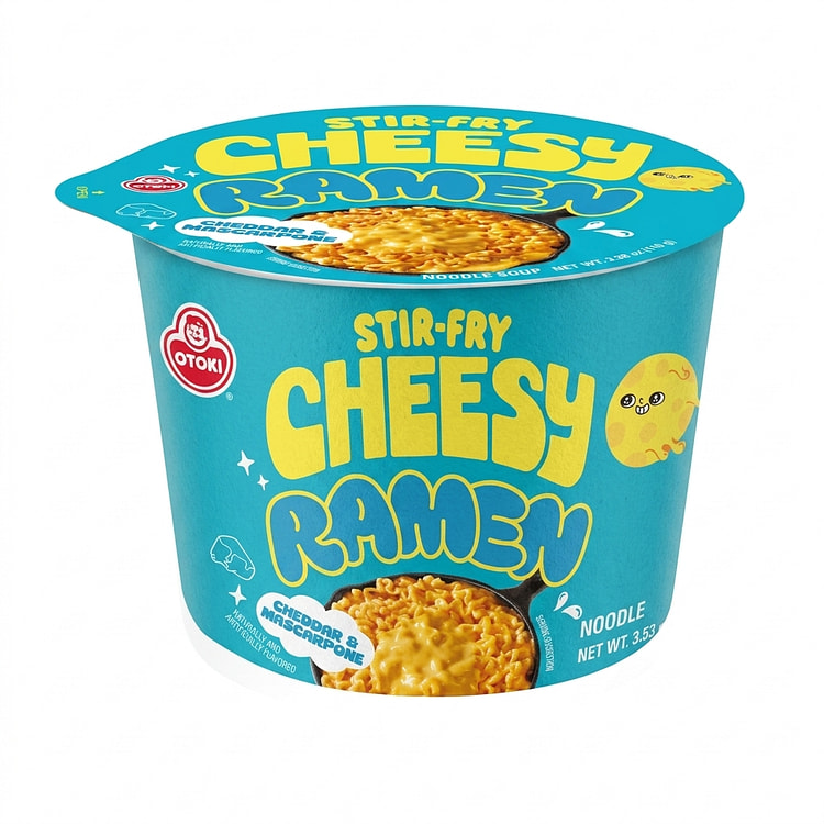 OTOKI Cheesy Stir-Fry Ramen Bowl – Cheddar 100 g