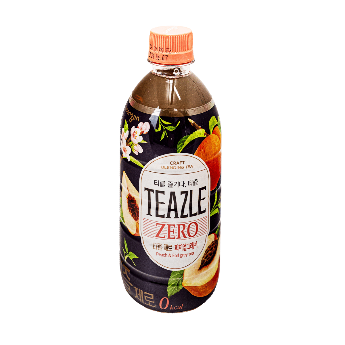 WOONGJIN Peach & Earl Grey Tea Drink 500 ml