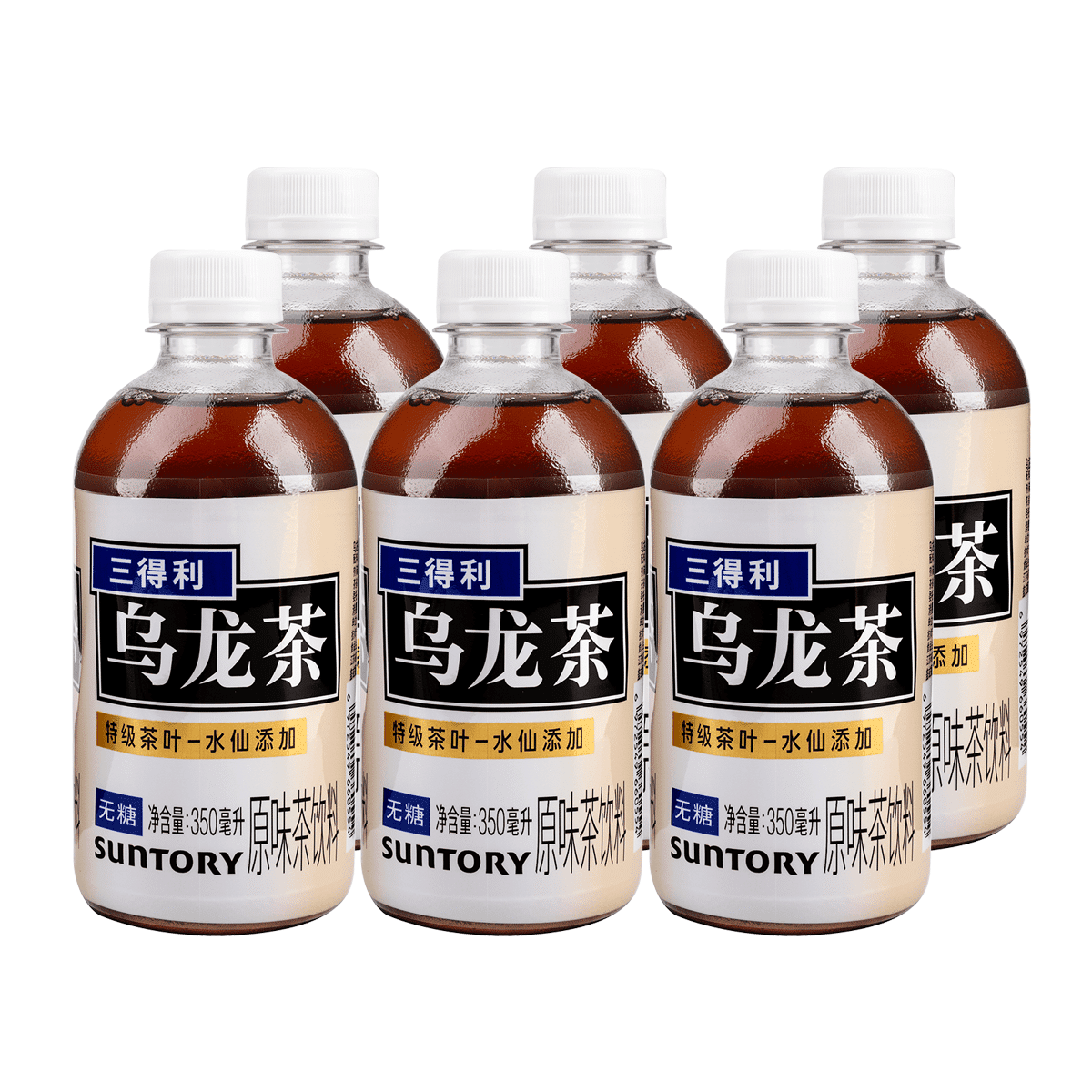 Suntory Sugar-free Oolong Tea 350ml*6 350 ml*6 bottles