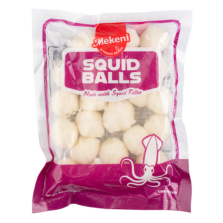 Bolinhas de Lula Mekeni 250 g
