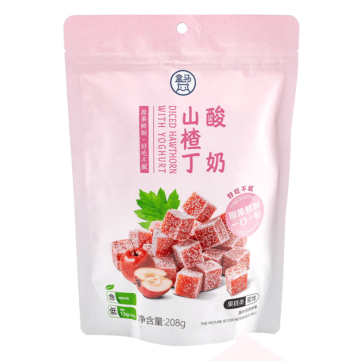 盒馬 酸奶山楂丁 208 克
