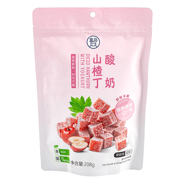 盒马 酸奶山楂丁 208 克