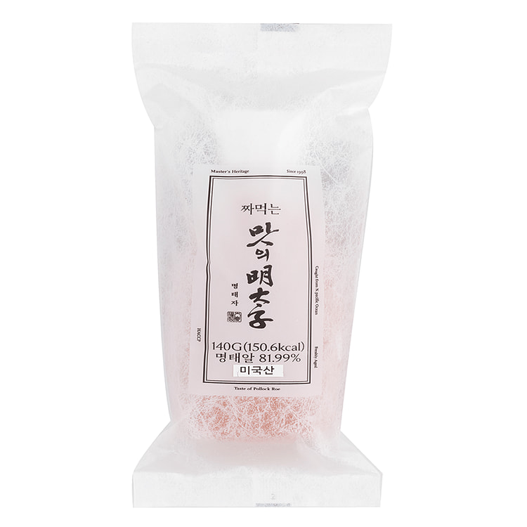 Seasoned white Pollack Roe (Tube) 140 g