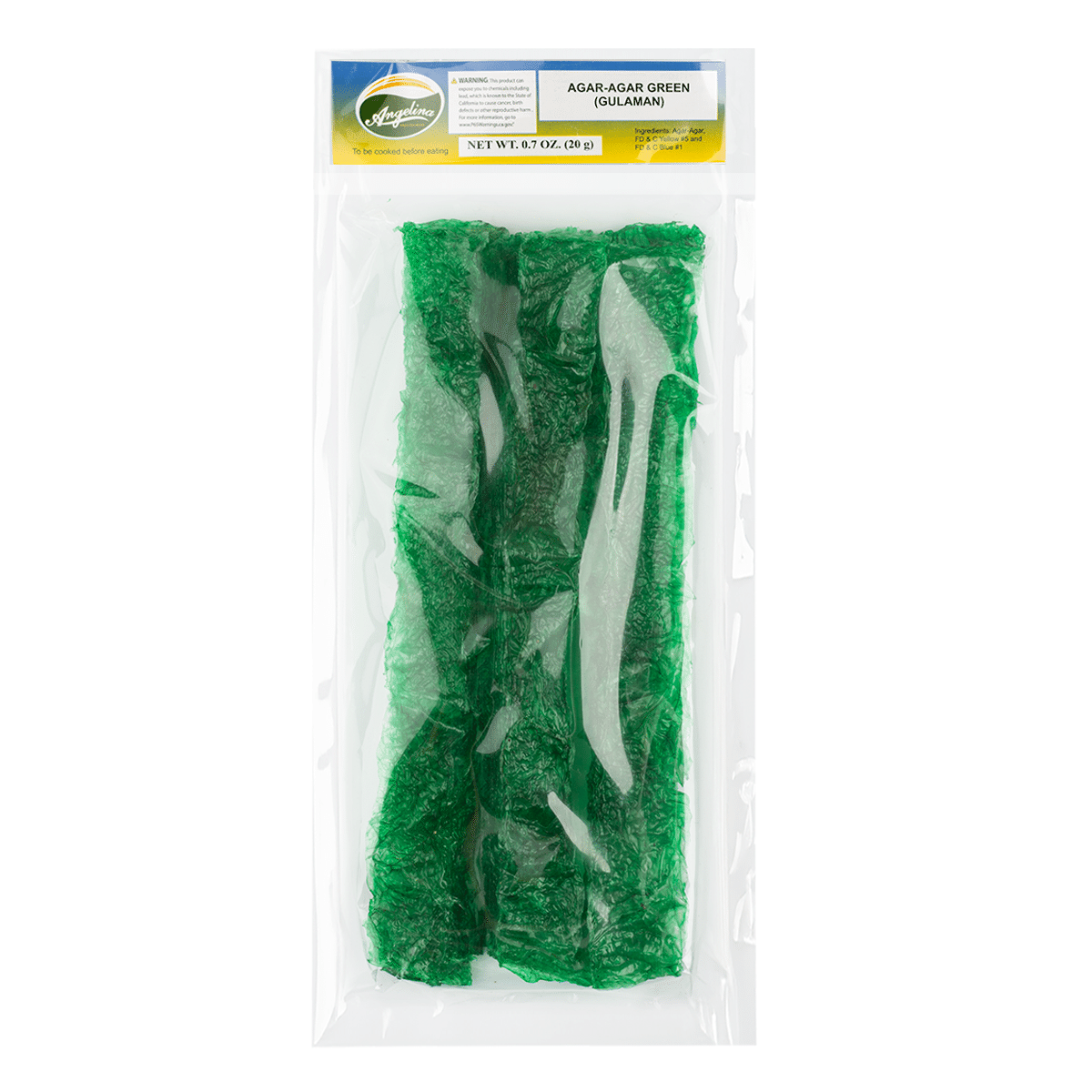 Angelina Agar-Agar Green (Gulaman) 0.7 oz