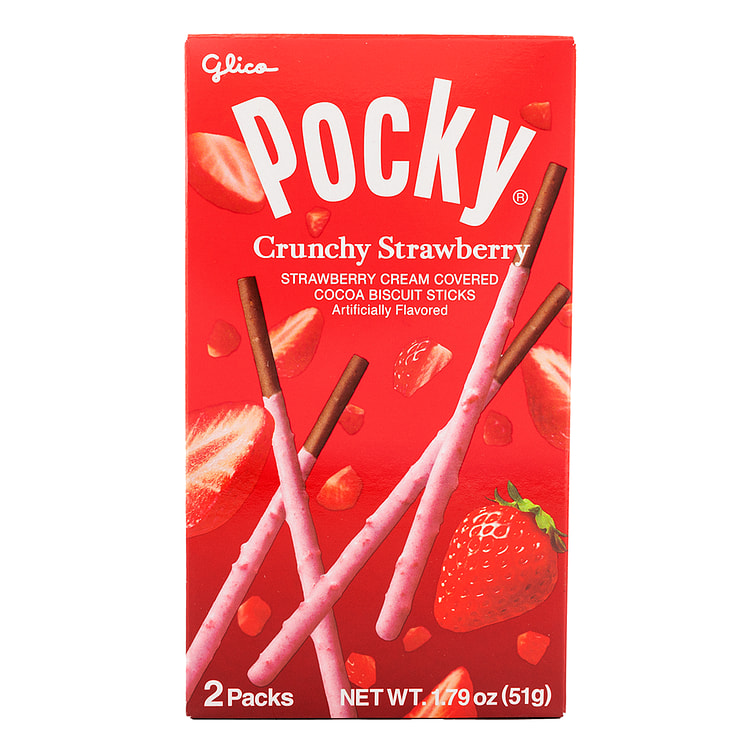 Glico Pocky 草莓巧克力饼干棒 