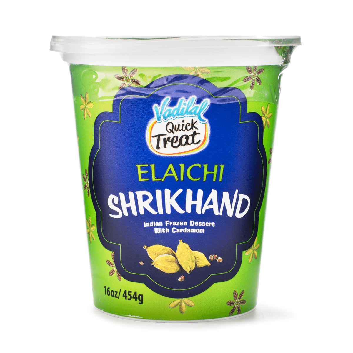 Vadilal Elaichi Shrikhand, Frozen 1 lb
