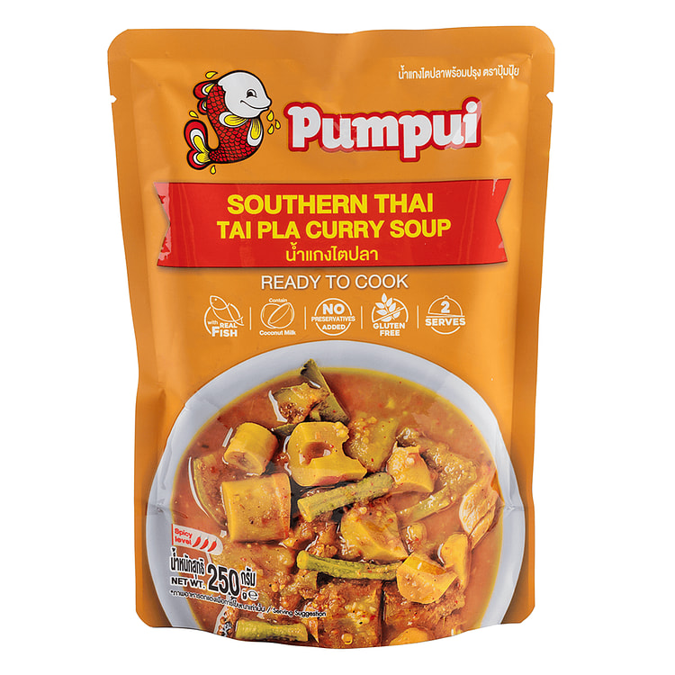 Smiling Fish Southern Thai Tai Pla Curry - Pour Over Sauce 8.81 oz