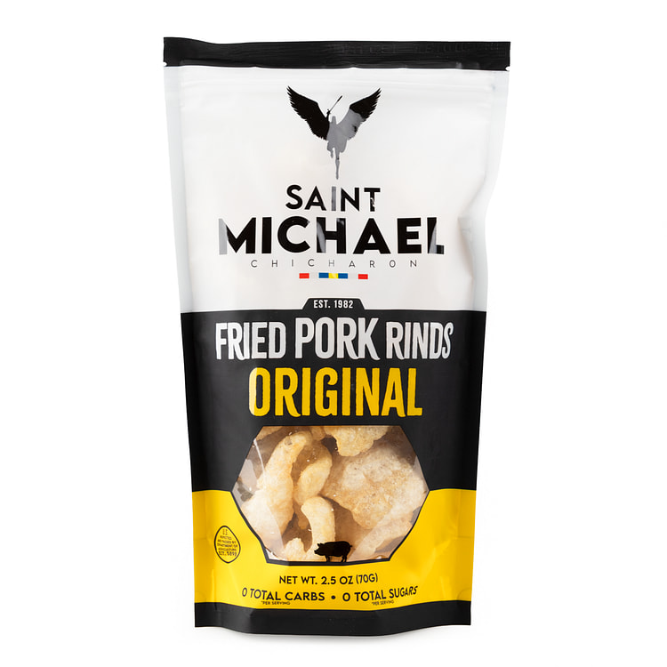 Saint Michael Chicharon Fried Pork Rinds Original 99 g