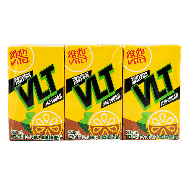 维他 柠檬茶 0糖 250 毫升*6 盒