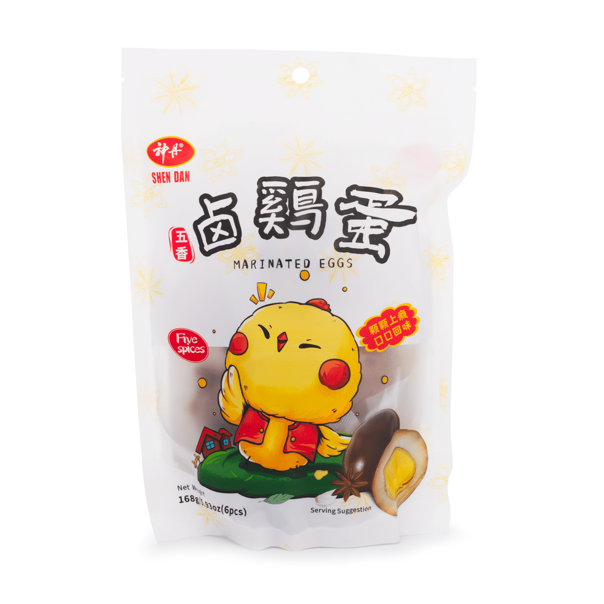 ShenDan Marinated Eggs, Five Spices Flavor 138 g