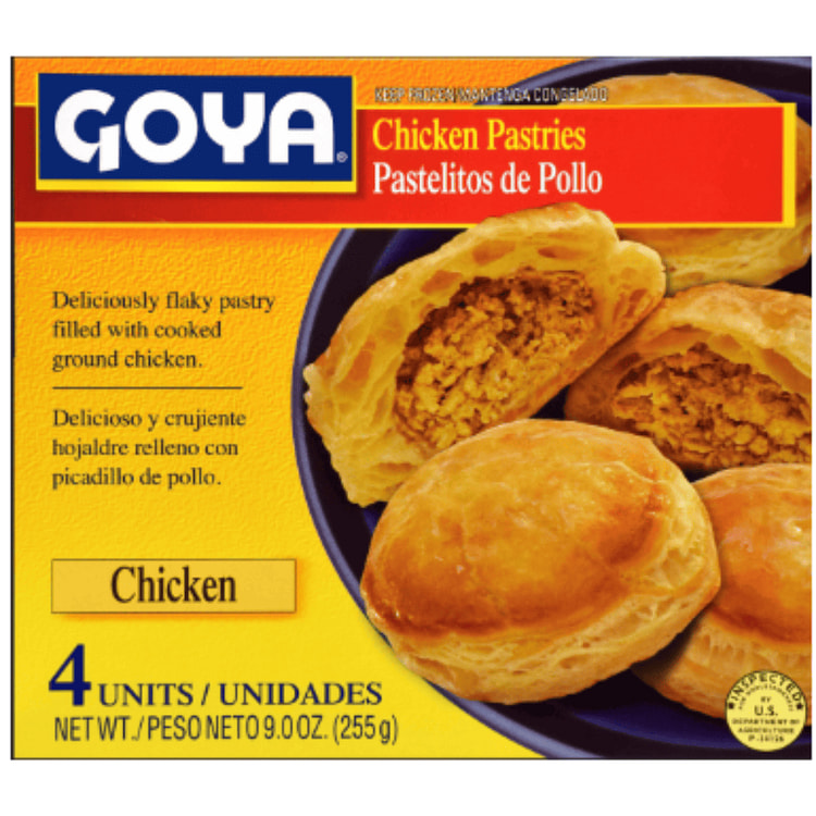 Goya Pastelitos de Pollo 9 onza(s)