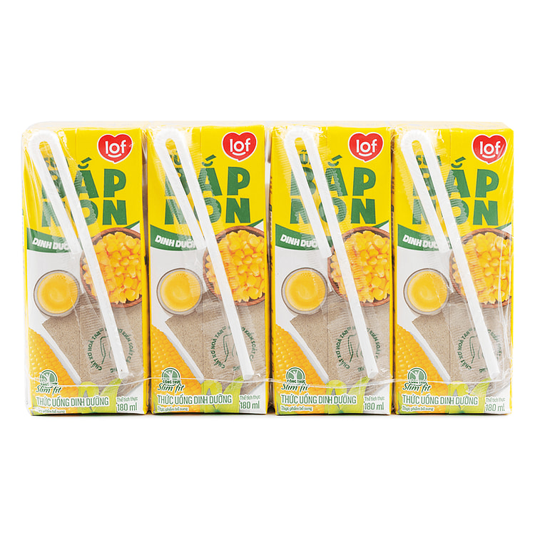 Lof Young Corn Milk ( Pack of 4) 180 ml