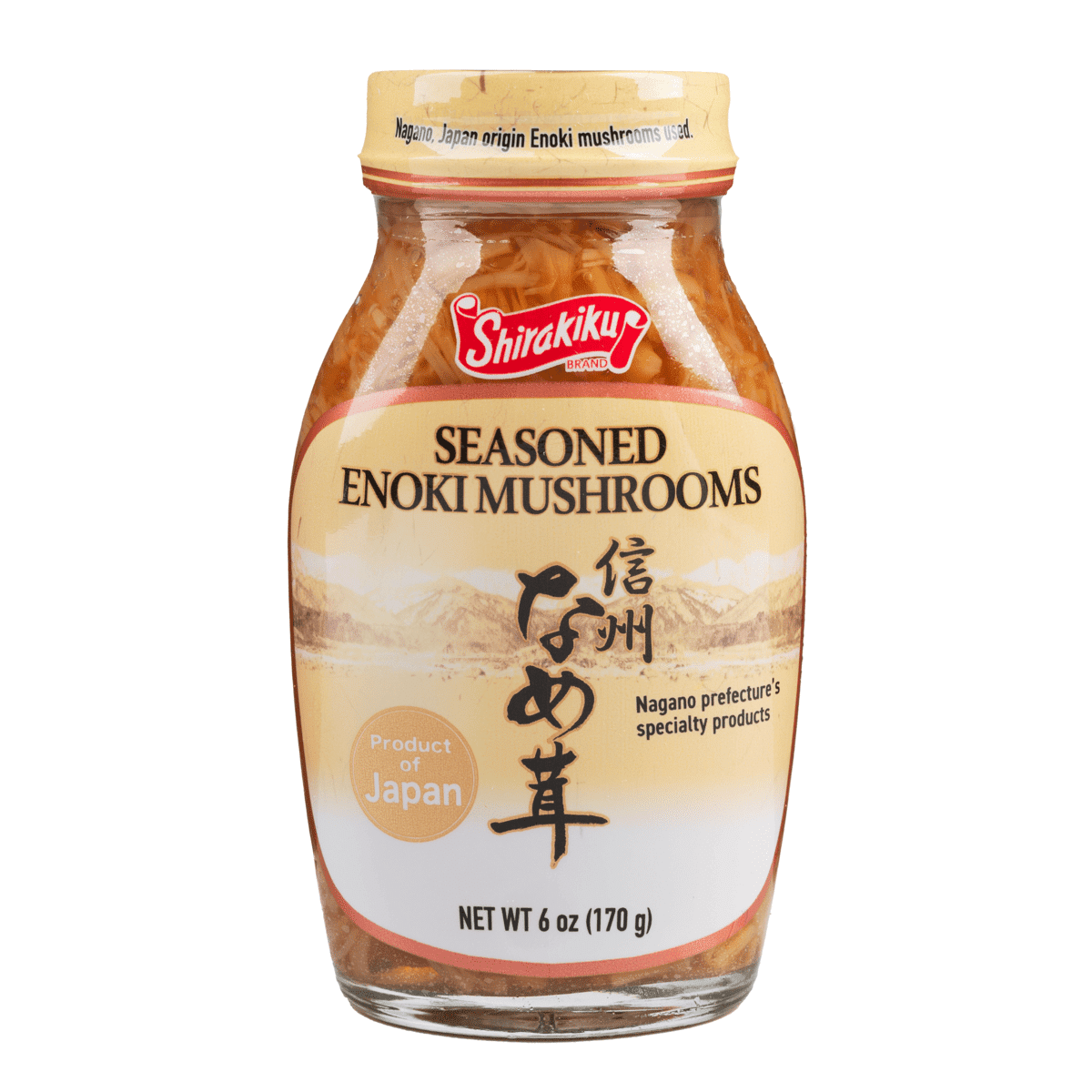 Nấm Kim Châm Om Tương Ăn Kèm Shirakiku 6 oz